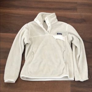 Ivory Patagonia Re-Tool Quarter ZIP